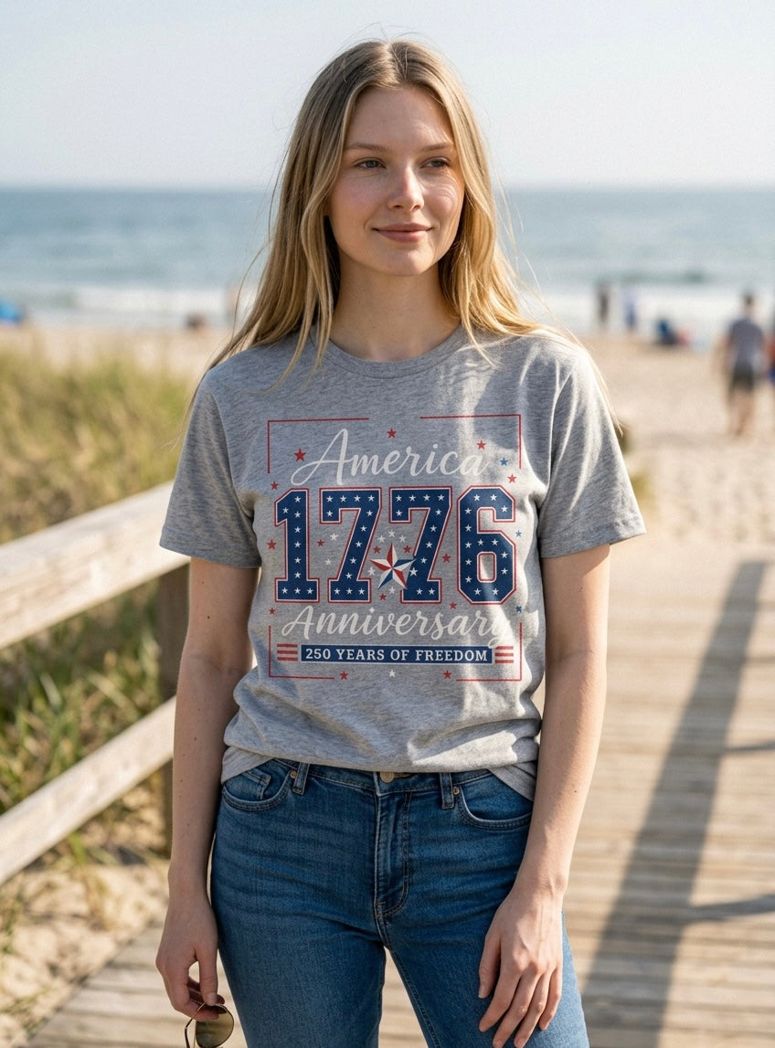 America 1776 Anniversary tee