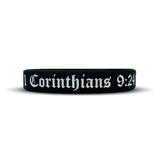 1 Corinthians 9:24 Wristband - Southern Grace Creations