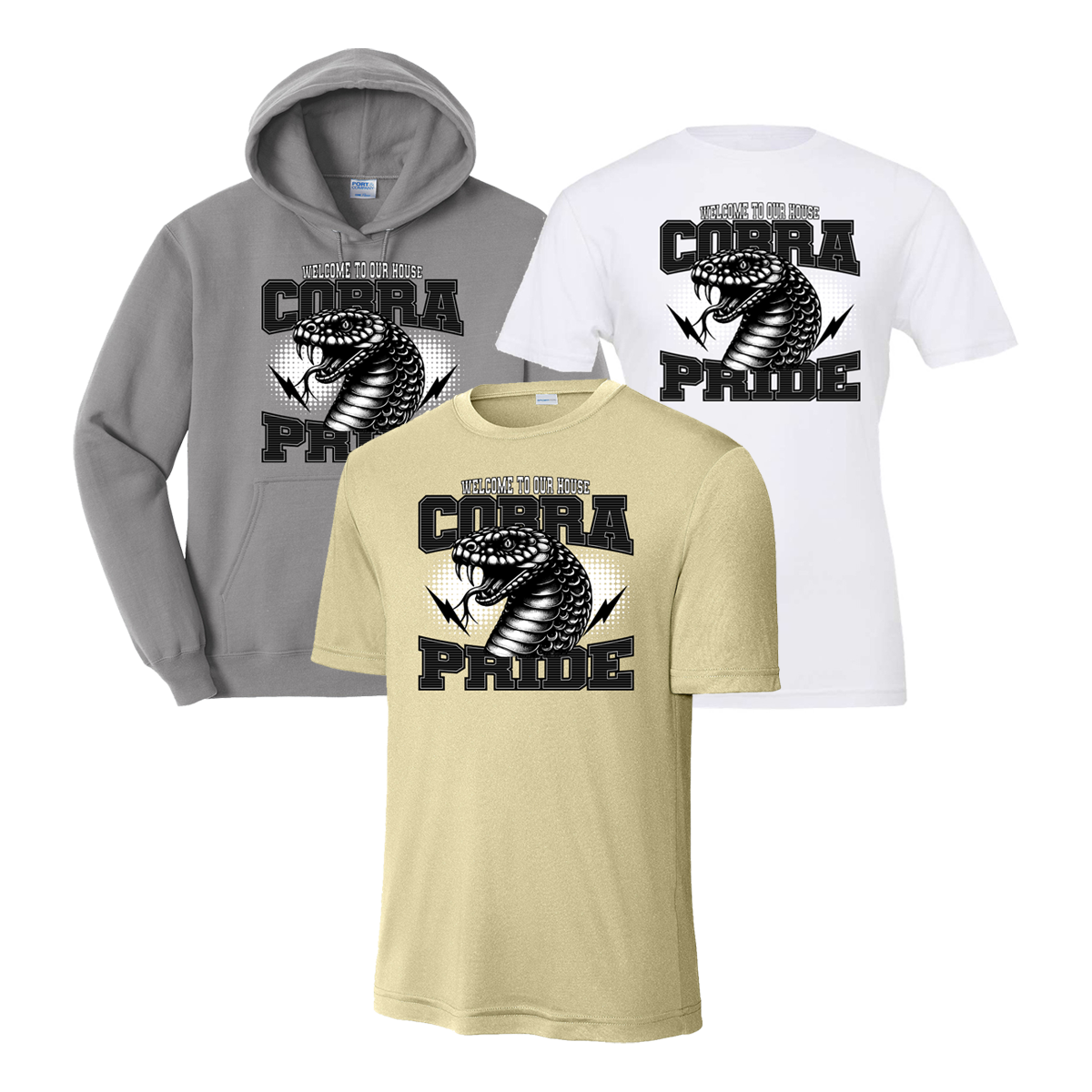 •Twiggs County - Welcome To Our House Cobra Pride (Tee/Drifit/Hoodie/Sweatshirt)