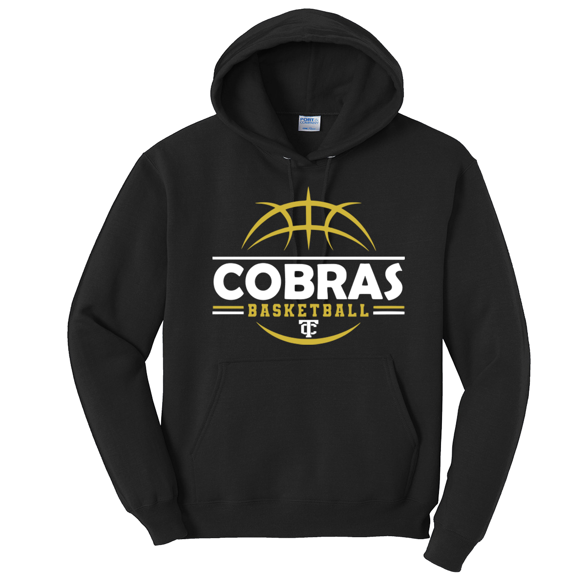 •Twiggs County - Cobras Basketball Stripes (Tee/Drifit/Hoodie/Sweatshirt)