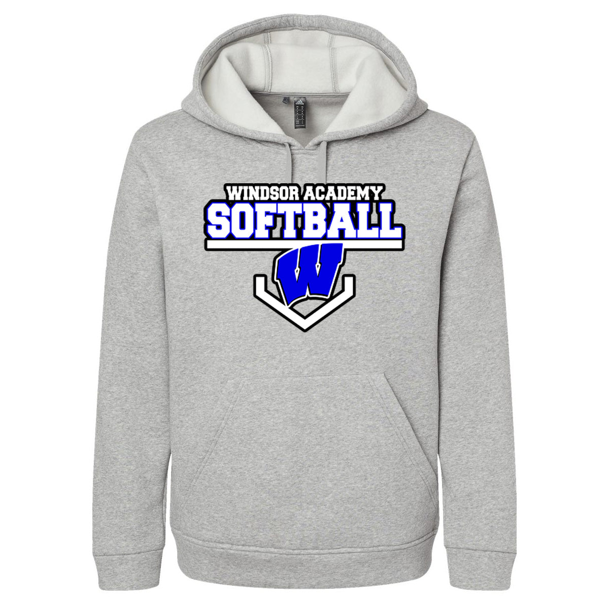Windsor - Windsor Academy Softball - Adidas - Fleece Hooded Sweatshirt - A432
