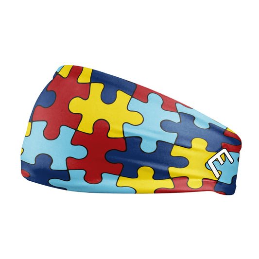Autism Awareness Headband - Southern Grace Creations