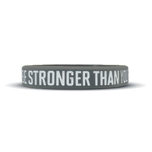BE STRONGER THAN YOUR EXCUSES Wristband - Southern Grace Creations