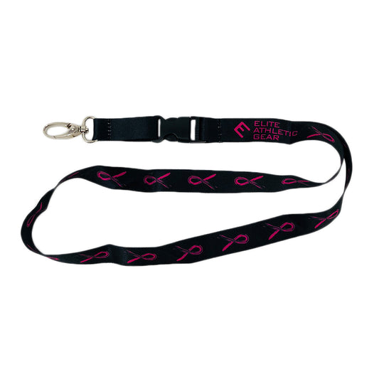 Breast Cancer Awareness Lanyard - Southern Grace Creations