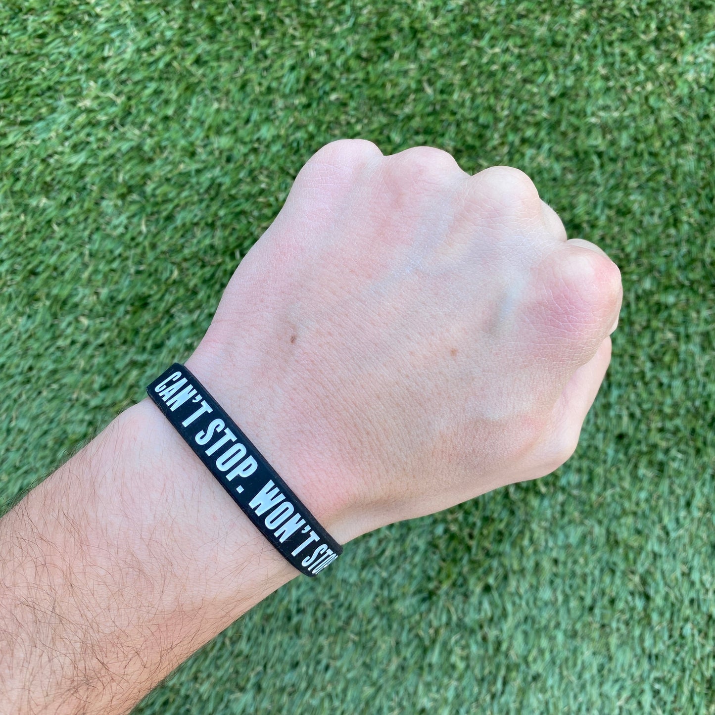 CAN'T STOP. WON'T STOP. Wristband - Southern Grace Creations