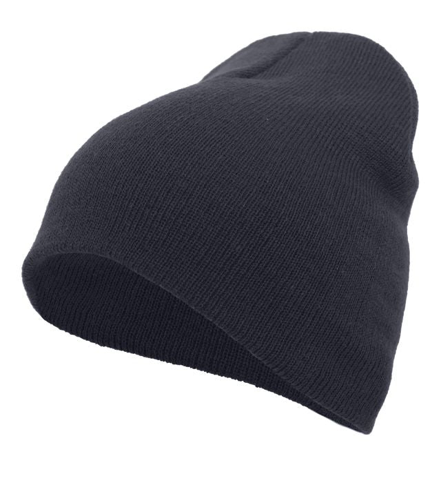 Chaos - BASIC KNIT BEANIE with Chaos Softball Curved - Navy (601K) - Southern Grace Creations
