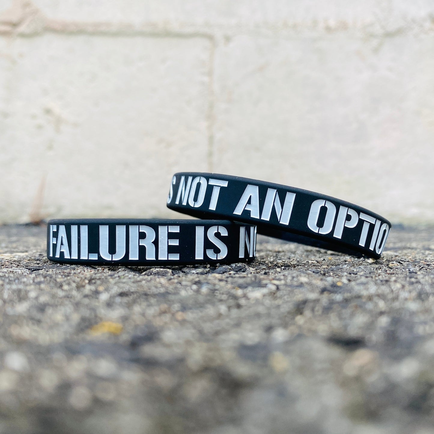 FAILURE IS NOT AN OPTION Wristband - Southern Grace Creations