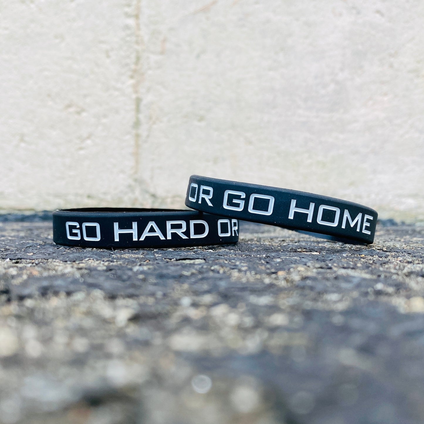 GO HARD OR GO HOME Wristband - Southern Grace Creations