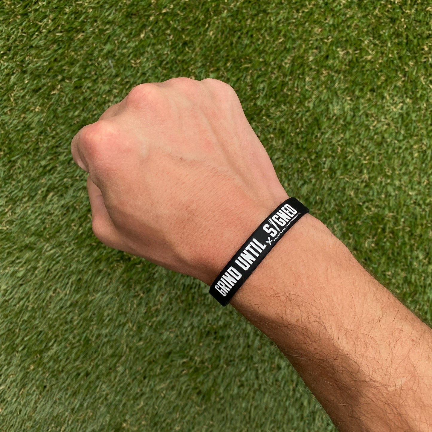 GRIND UNTIL SIGNED Wristband - Southern Grace Creations