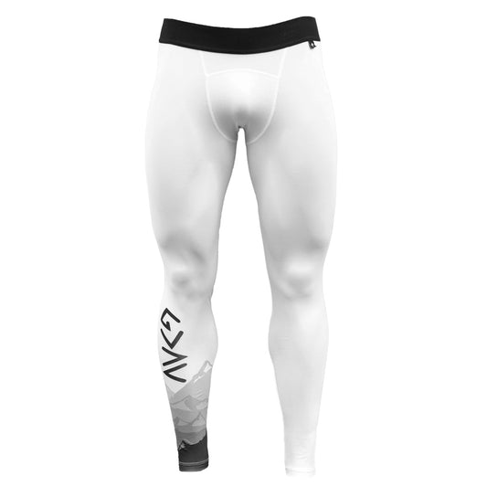 God Is Greater Than The Highs and Lows Compression Tights - Southern Grace Creations