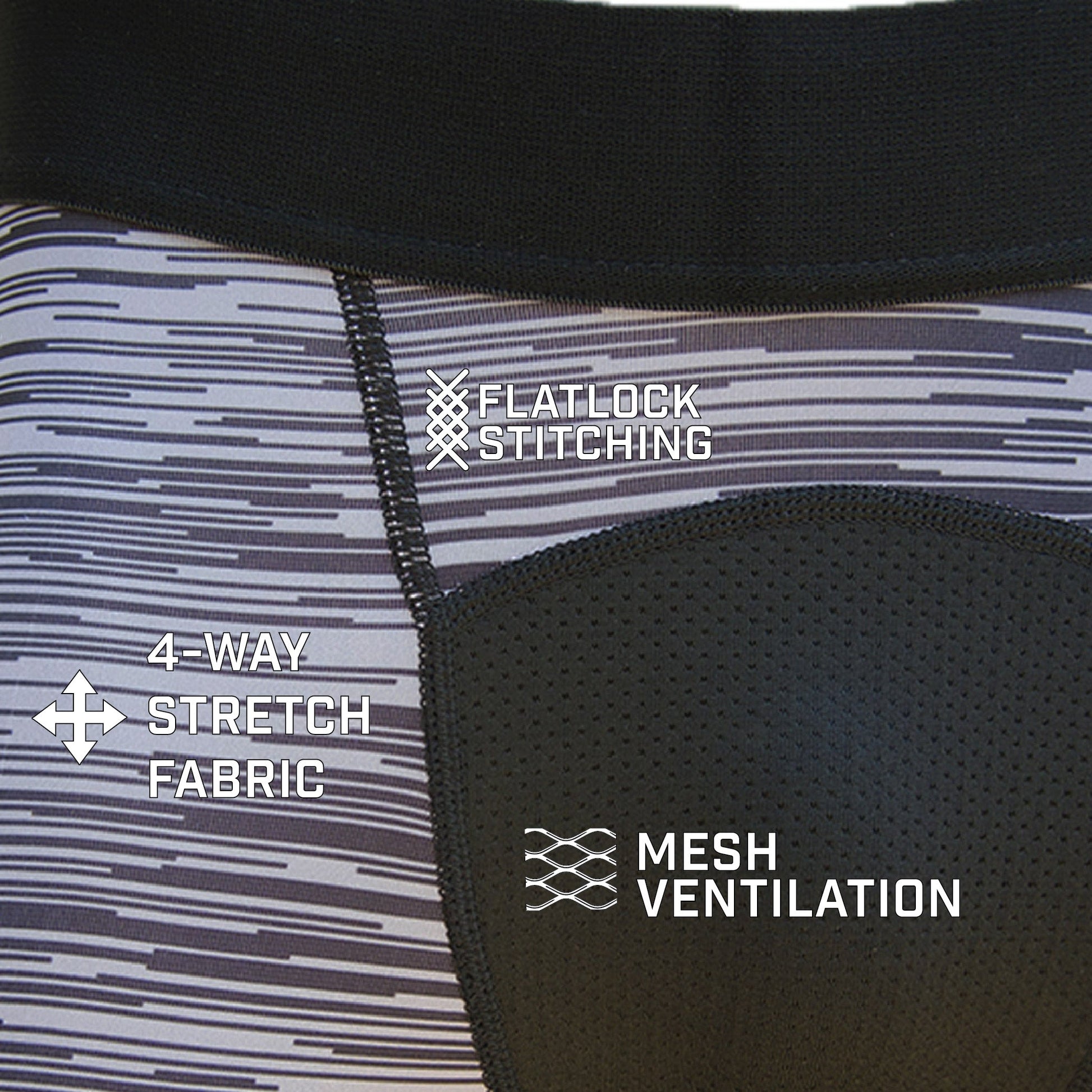 Grey Static Compression Tights - Southern Grace Creations