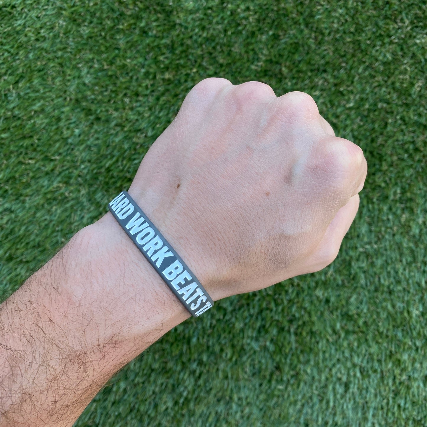HARD WORK BEATS TALENT Wristband - Southern Grace Creations