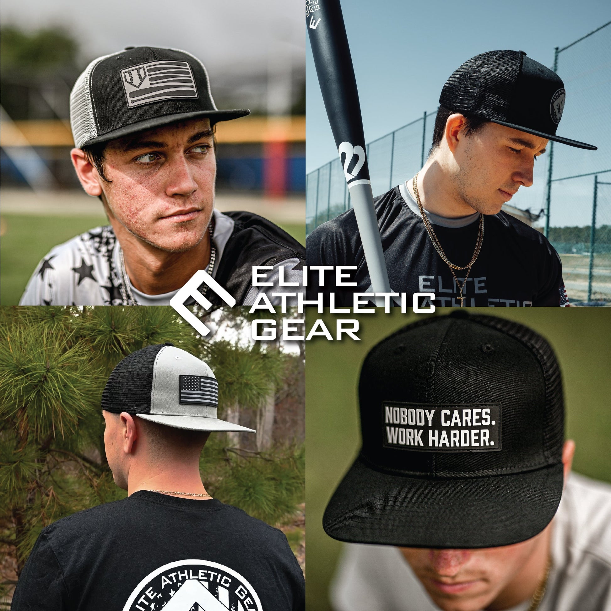 Elite Camo Trucker Hat - Southern Grace Creations