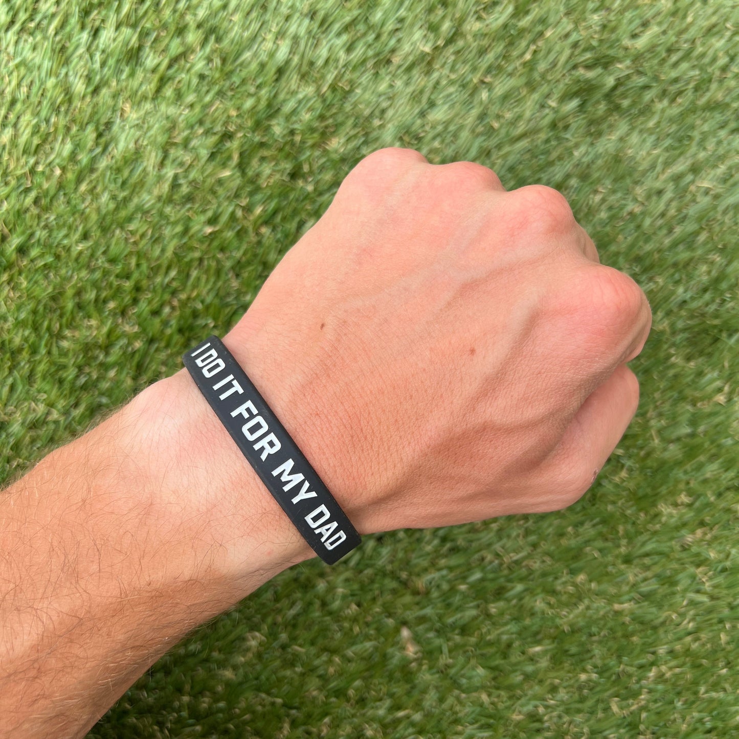 I DO IT FOR MY DAD Wristband - Southern Grace Creations