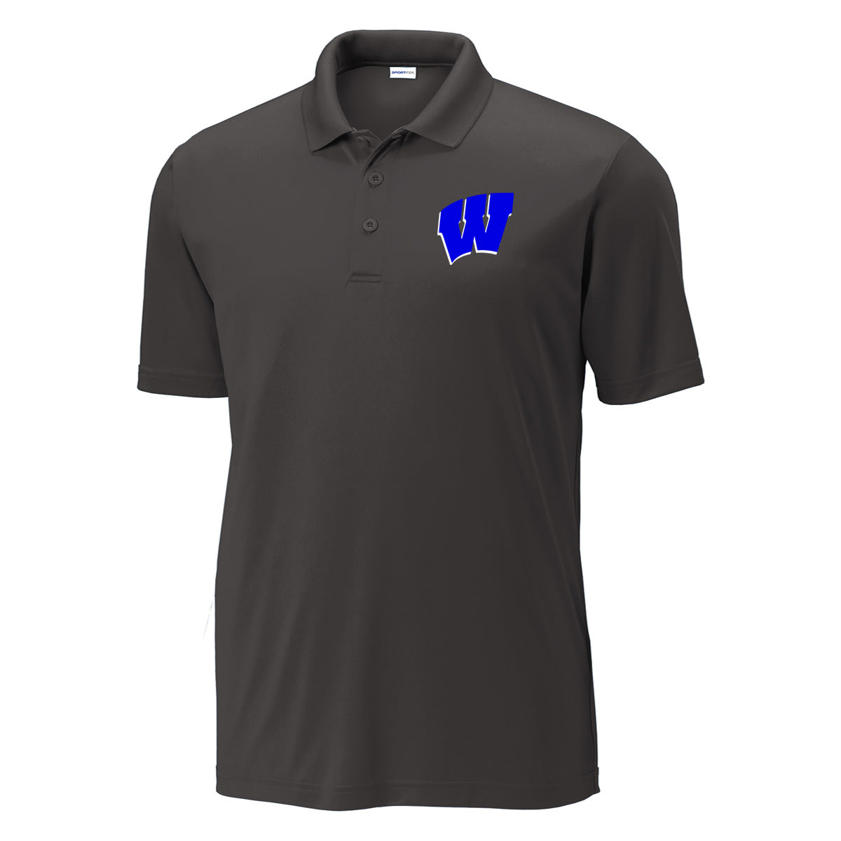 Windsor - Adult DriFit Moisture Wicking Polo - Iron Grey (ST550)