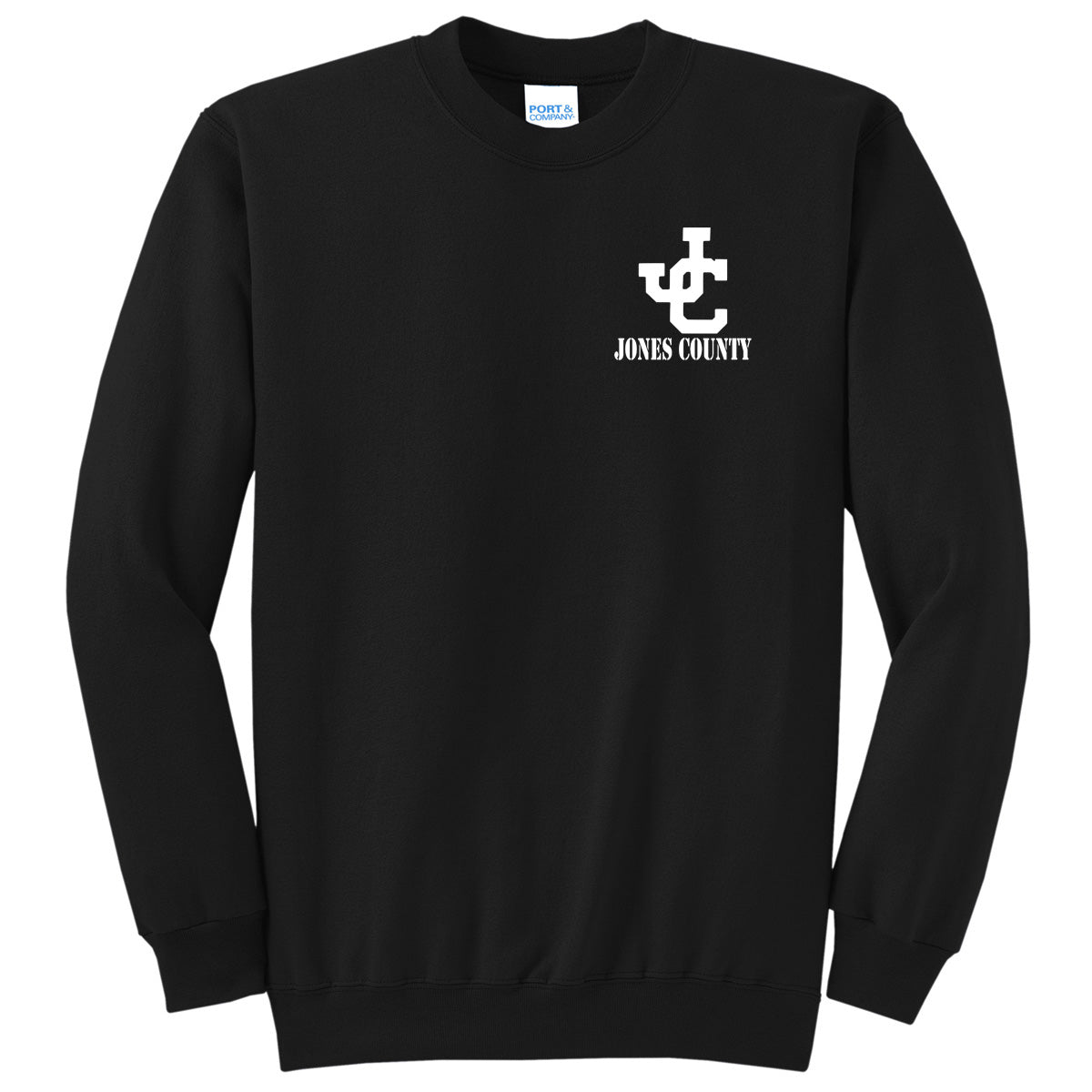 Jones County - American Flag Sideways - Black (Tee/DriFit/Hoodie/Sweatshirt) - Southern Grace Creations