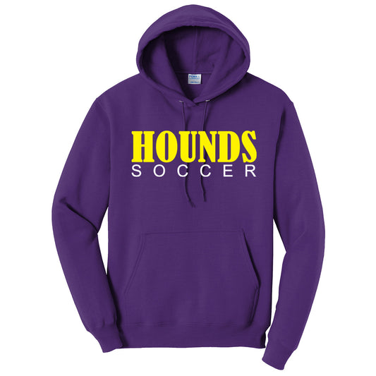 Jones County - Hounds Soccer (bernard) - Team Purple (Tee/DriFit/Hoodie/Sweatshirt) - Southern Grace Creations