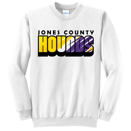 Jones County - Jones County Hounds - White (Tee/DriFit/Hoodie/Sweatshirt) - Southern Grace Creations