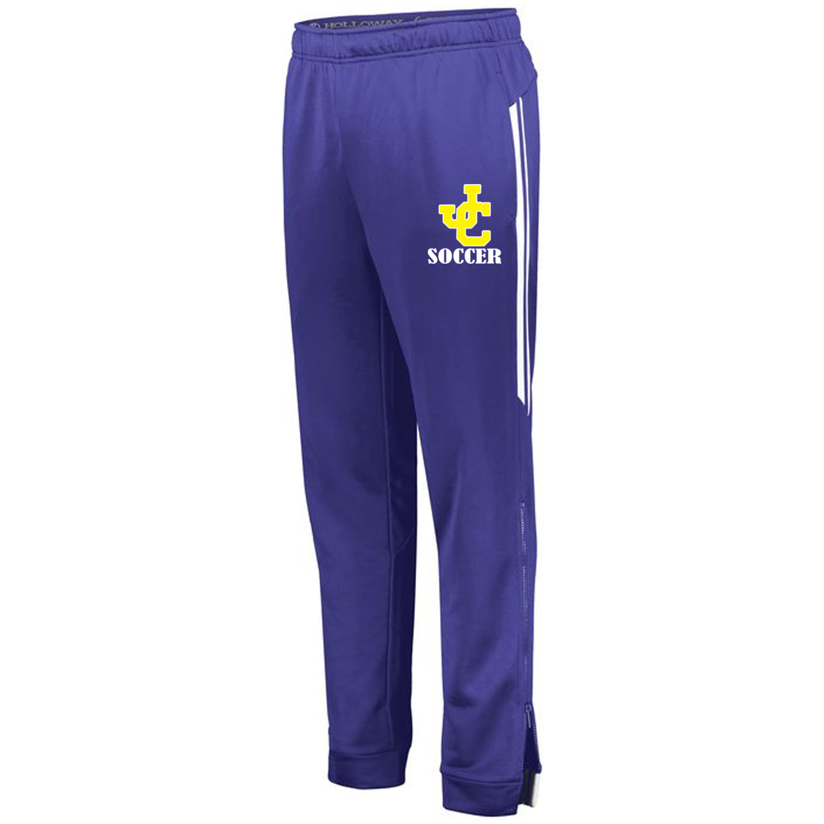 Jones County - Soccer Retro Grade Pant - Purple/White - Southern Grace Creations