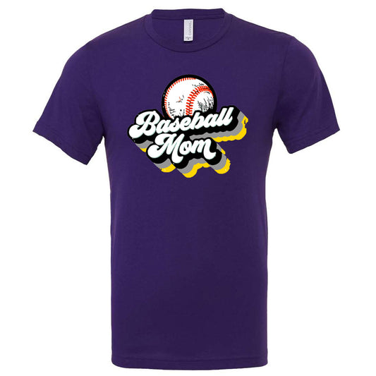 Jones County - Baseball Mom - Team Purple (Tee/Hoodie/Sweatshirt) - Southern Grace Creations