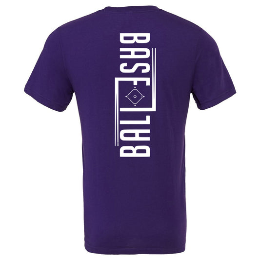 Jones County - Baseball Sideways - Team Purple (Tee/DriFit/Hoodie/Sweatshirt) - Southern Grace Creations