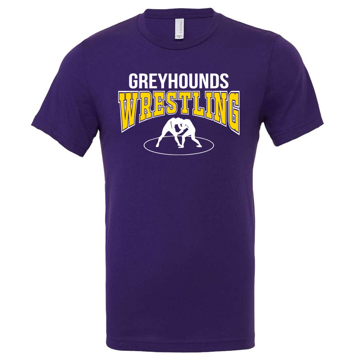 Jones County - Greyhounds Wrestling Mat - Team Purple (Tee/DriFit/Hoodie/Sweatshirt) - Southern Grace Creations