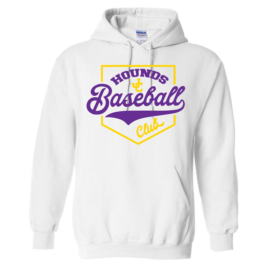 Jones County - Hounds Baseball Club - White (Tee/DriFit/Hoodie/Sweatshirt) - Southern Grace Creations