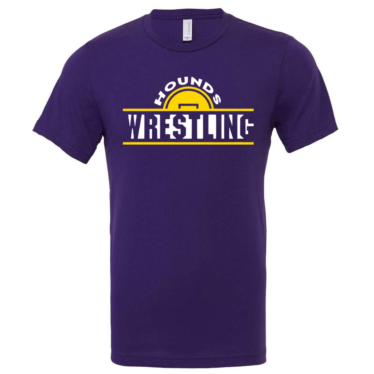 Jones County - Hounds Wrestling Box - Team Purple (Tee/DriFit/Hoodie/Sweatshirt) - Southern Grace Creations