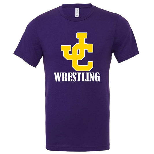 Jones County - JC Wrestling Logo - Team Purple (Tee/DriFit/Hoodie/Sweatshirt) - Southern Grace Creations