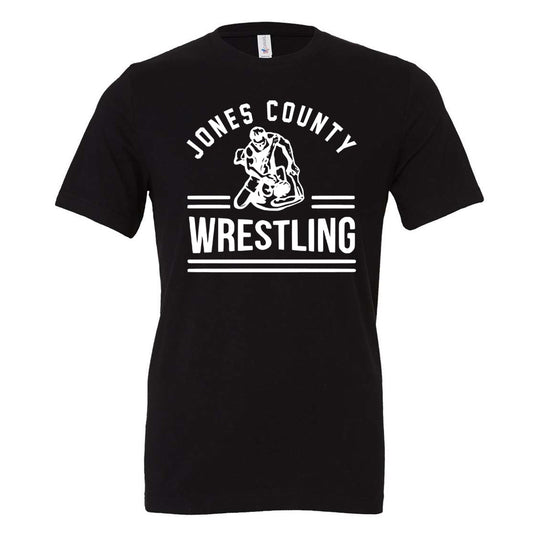 Jones County - Jones County Wrestling - Black (Tee/DriFit/Hoodie/Sweatshirt) - Southern Grace Creations