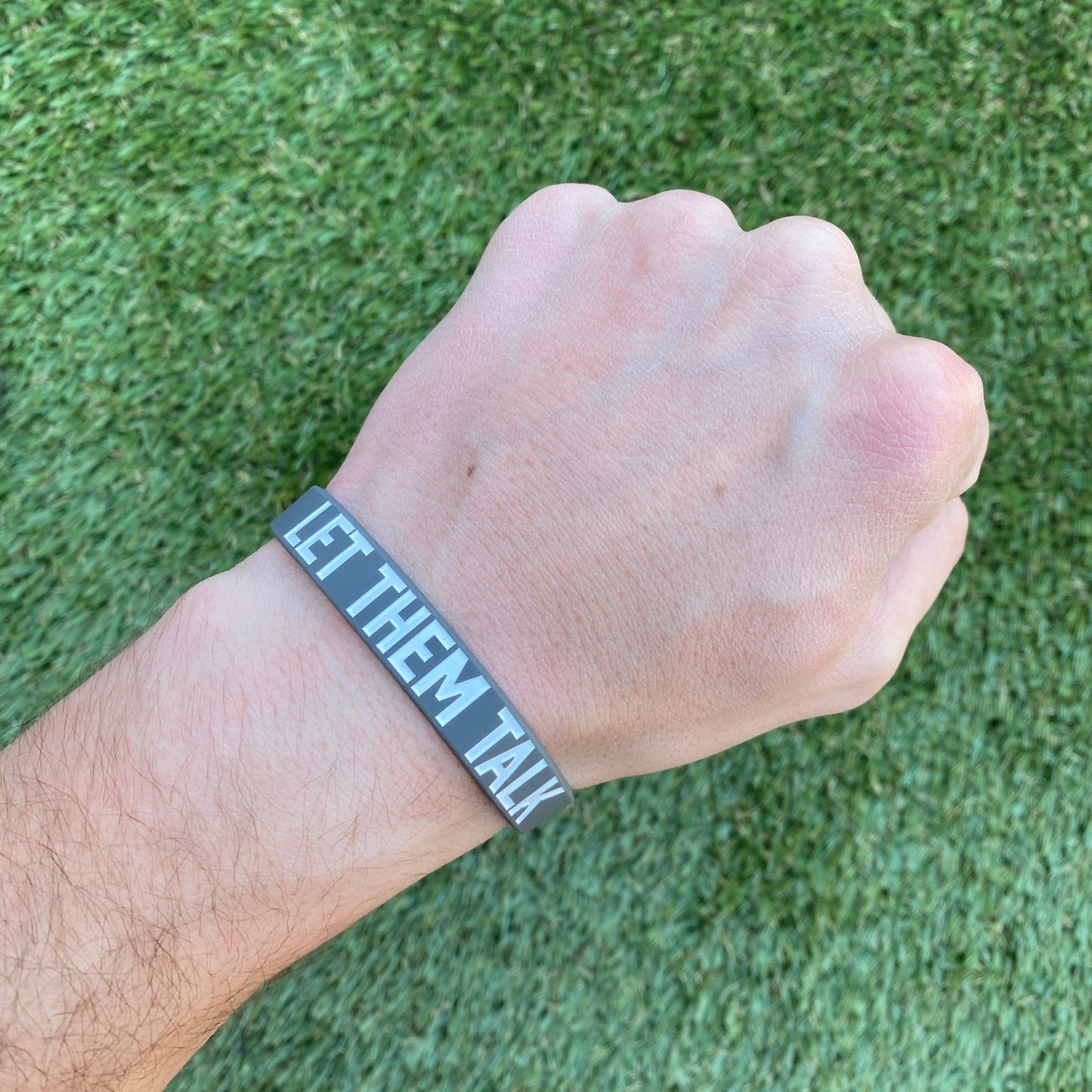 LET THEM TALK Wristband - Southern Grace Creations
