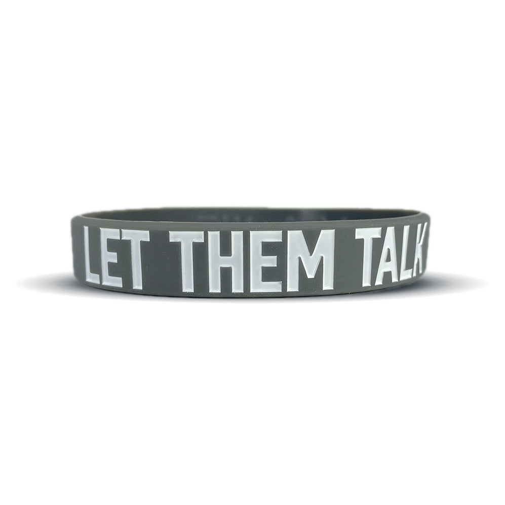 LET THEM TALK Wristband - Southern Grace Creations