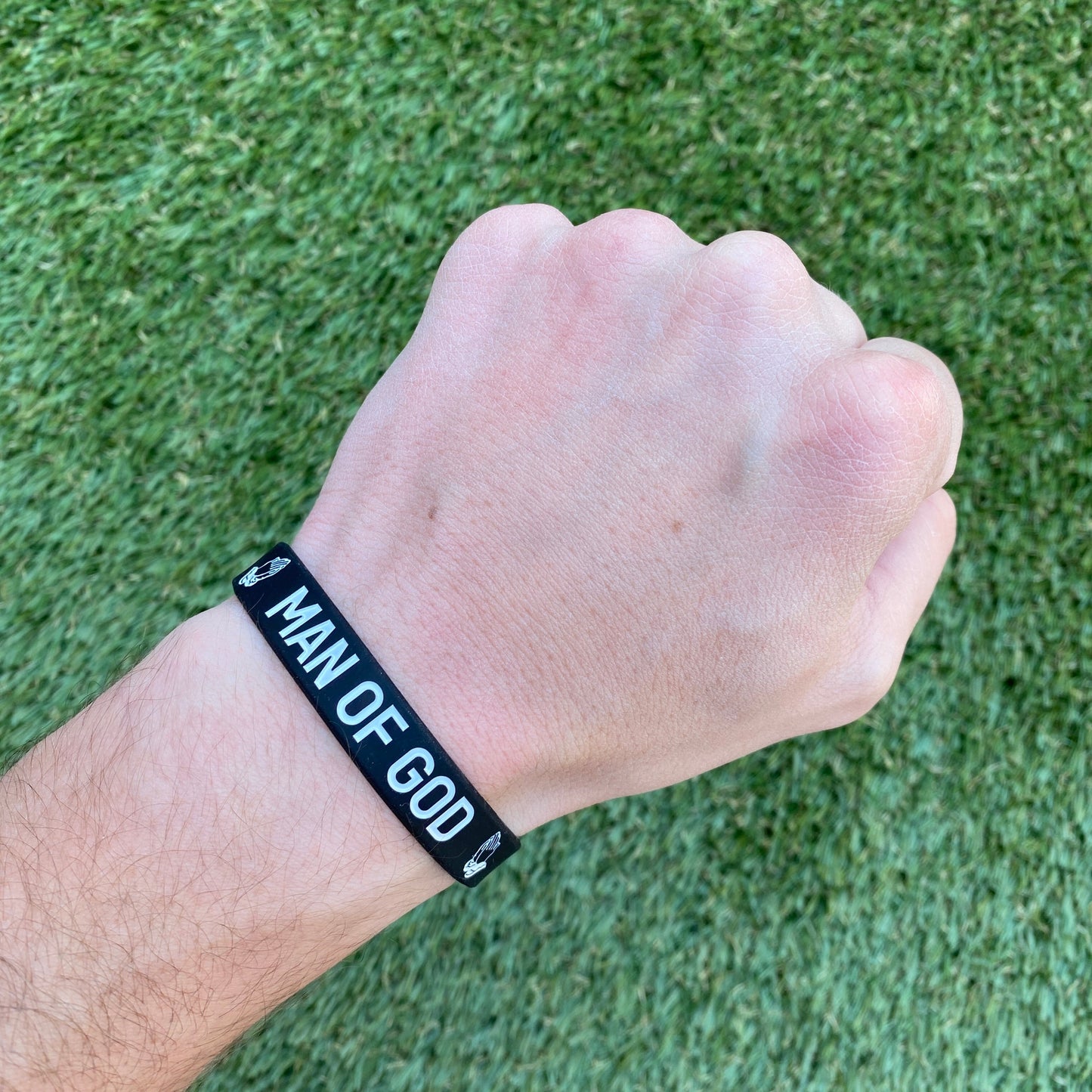 MAN OF GOD Wristband - Southern Grace Creations