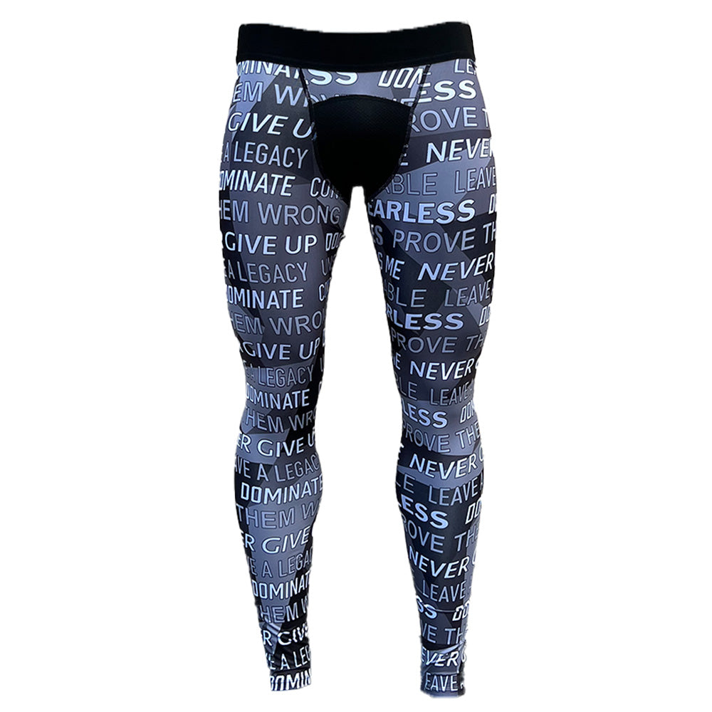 Motivational Compression Tights - Southern Grace Creations