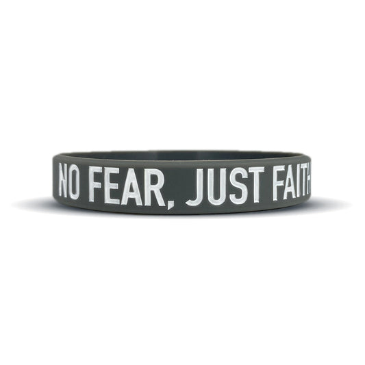 NO FEAR, JUST FAITH Wristband - Southern Grace Creations