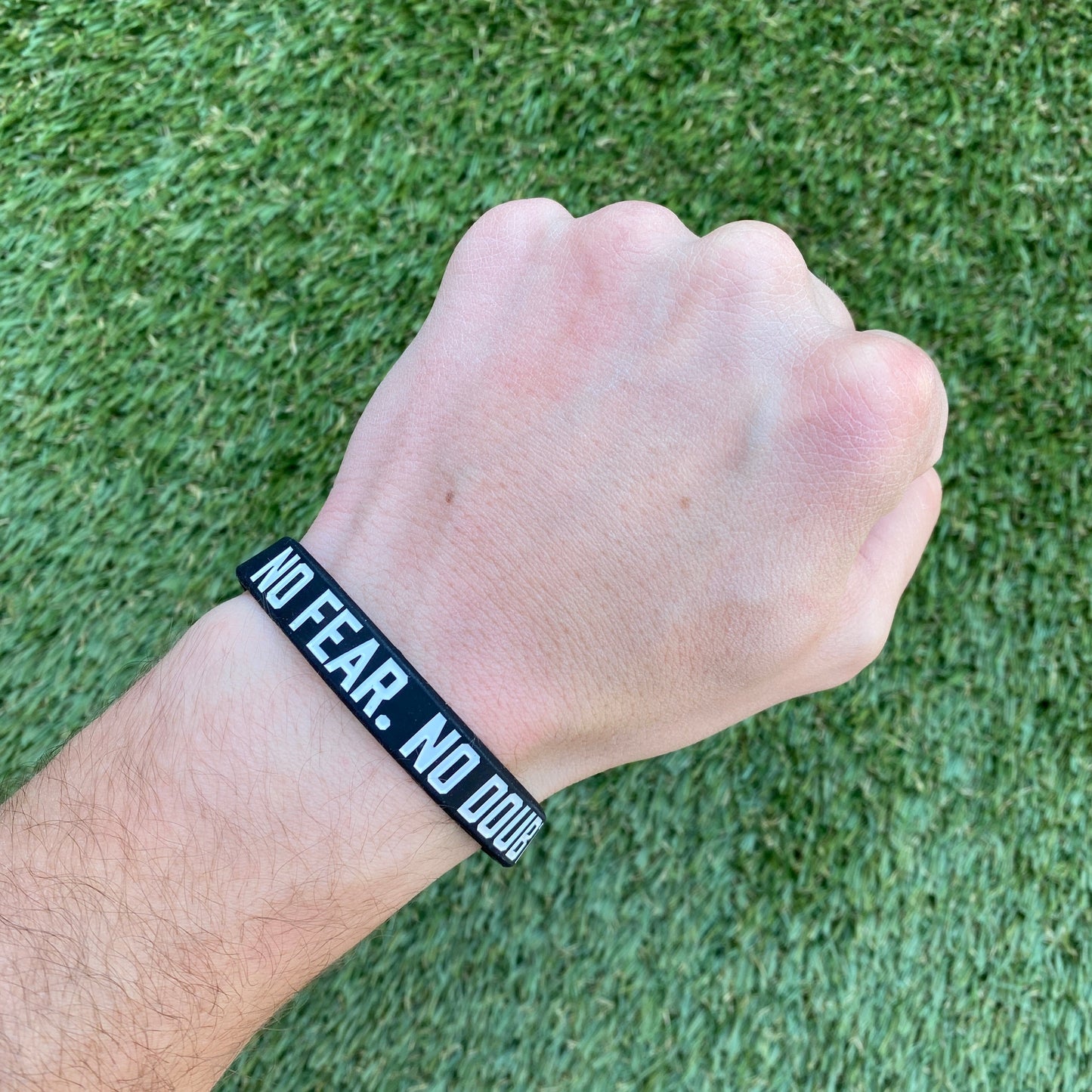 NO FEAR. NO DOUBT. NO WEAKNESS. Wristband - Southern Grace Creations