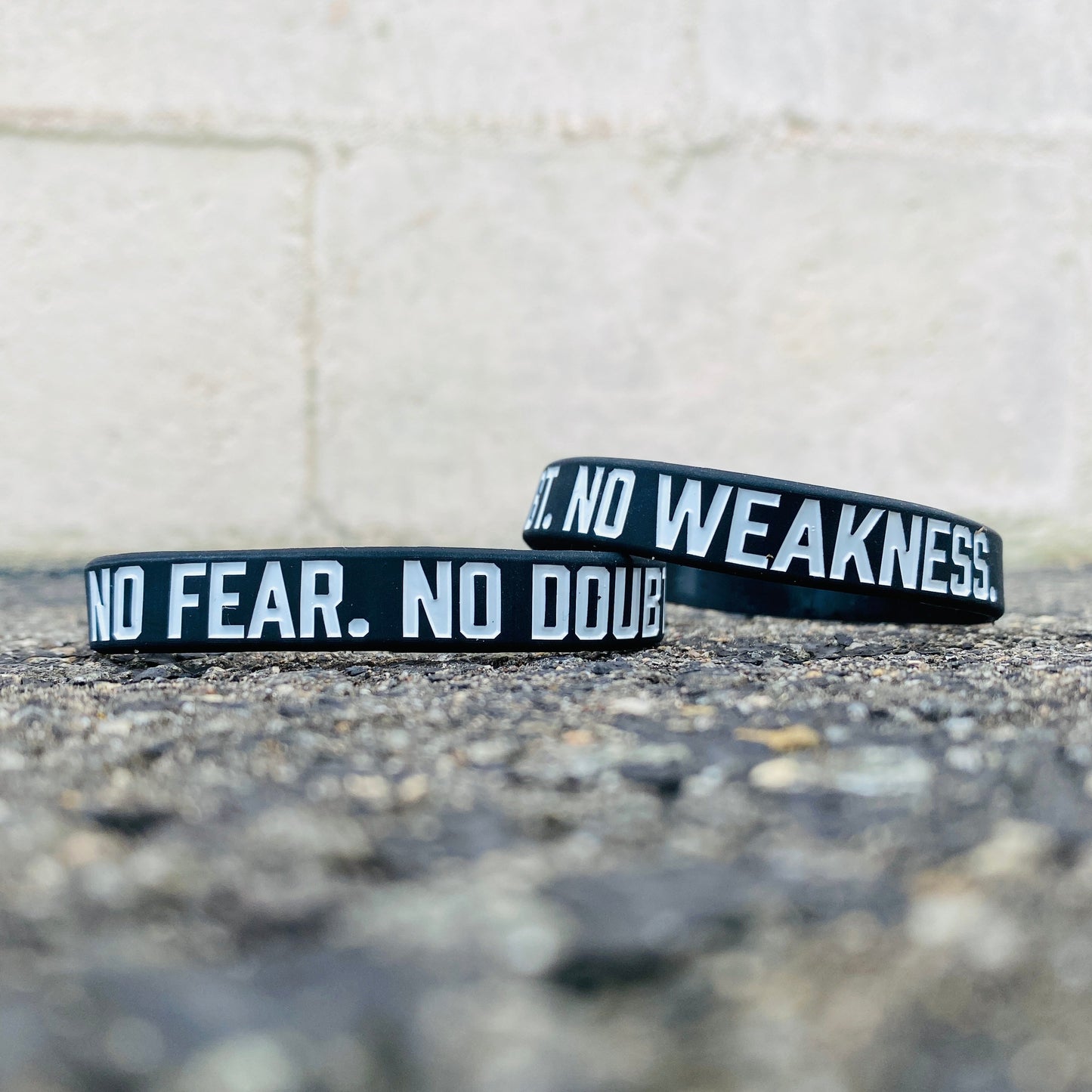 NO FEAR. NO DOUBT. NO WEAKNESS. Wristband - Southern Grace Creations