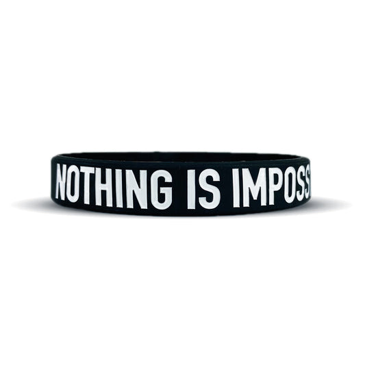 NOTHING IS IMPOSSIBLE Wristband - Southern Grace Creations