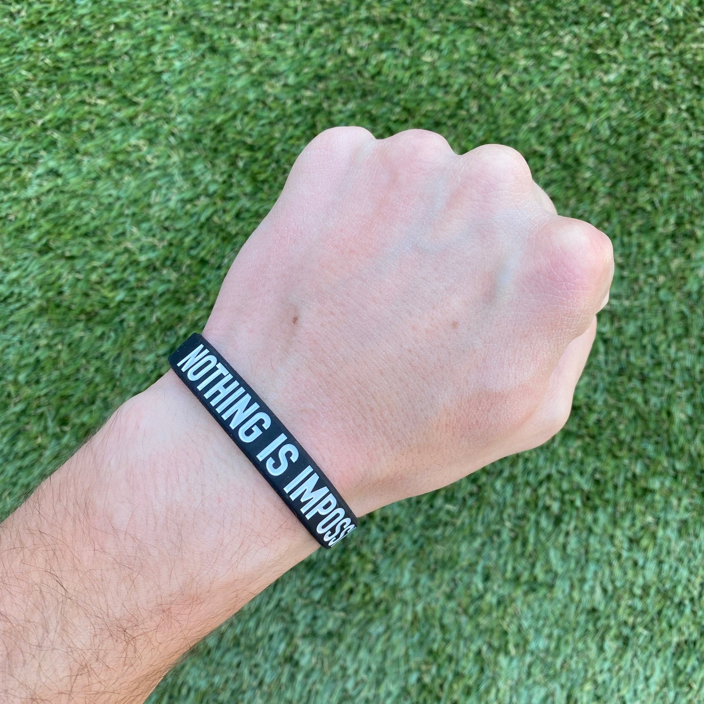 NOTHING IS IMPOSSIBLE Wristband - Southern Grace Creations