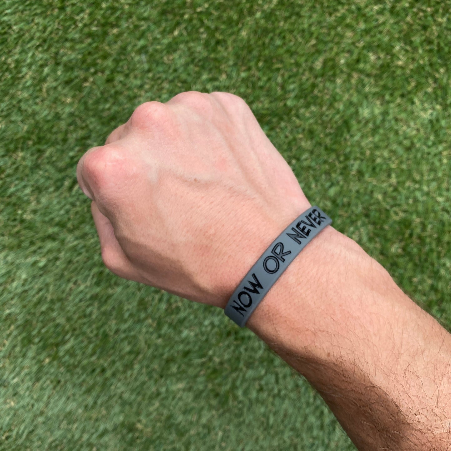 NOW OR NEVER Wristband - Southern Grace Creations