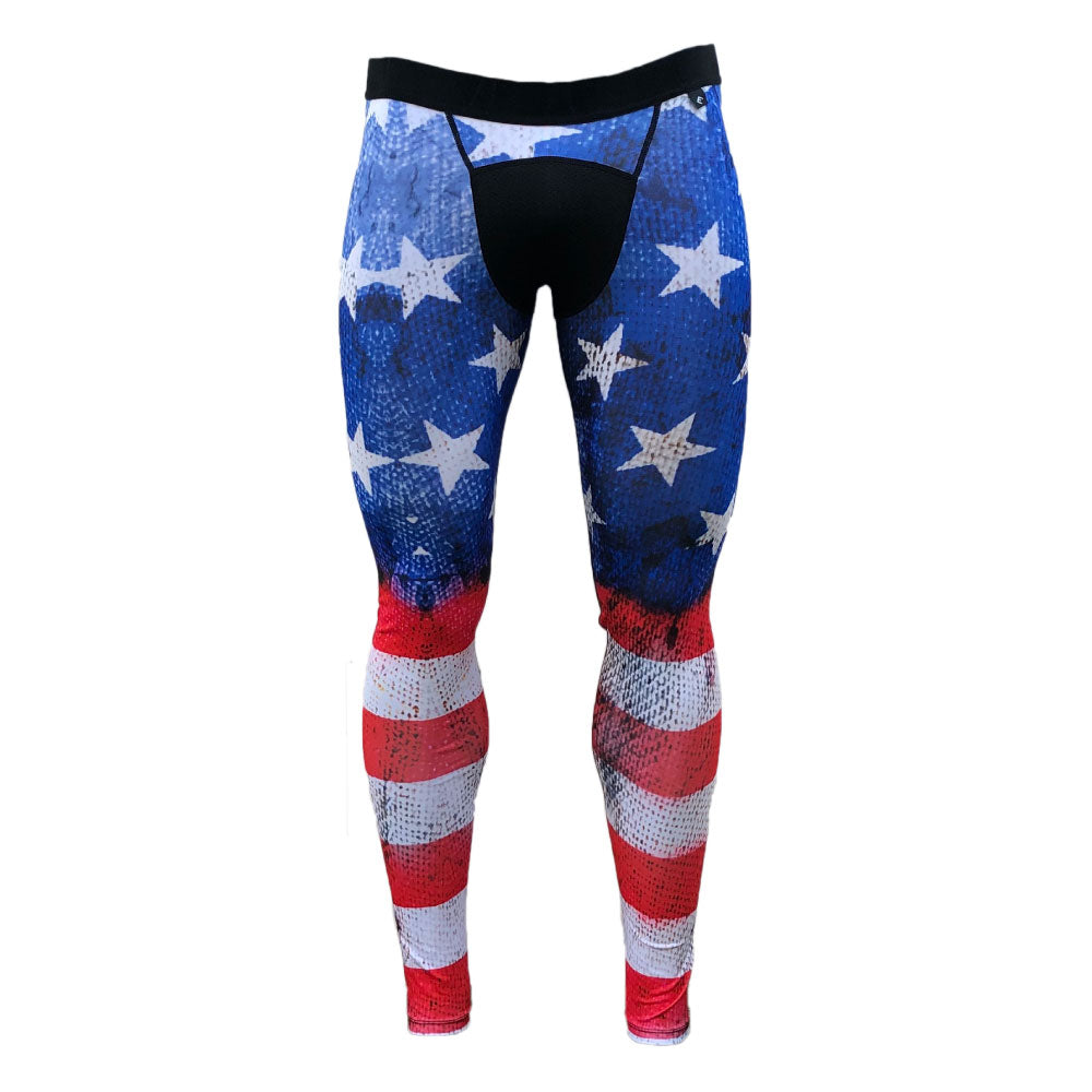 Old Glory Compression Tights - Southern Grace Creations