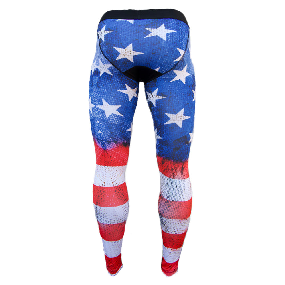 Old Glory Compression Tights - Southern Grace Creations
