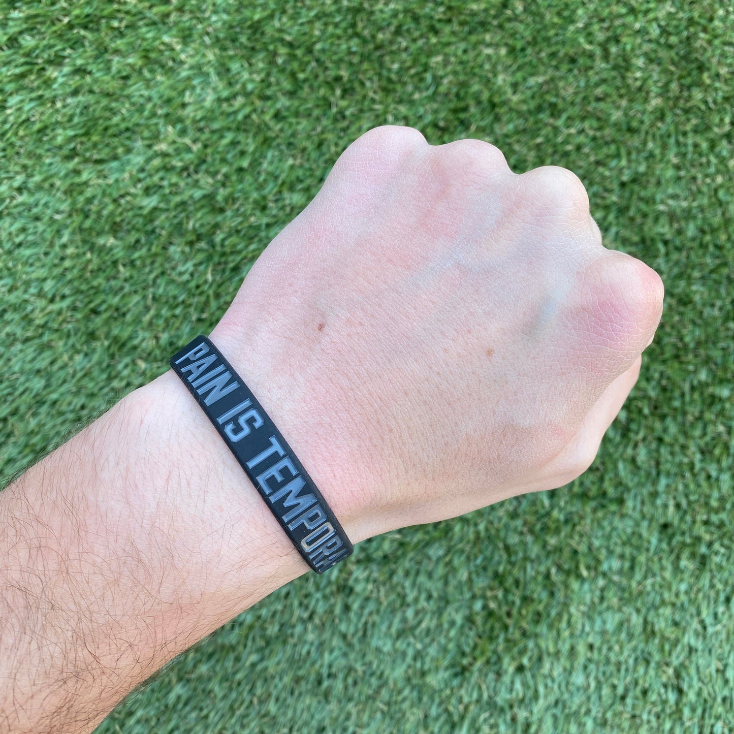 PAIN IS TEMPORARY Wristband - Southern Grace Creations