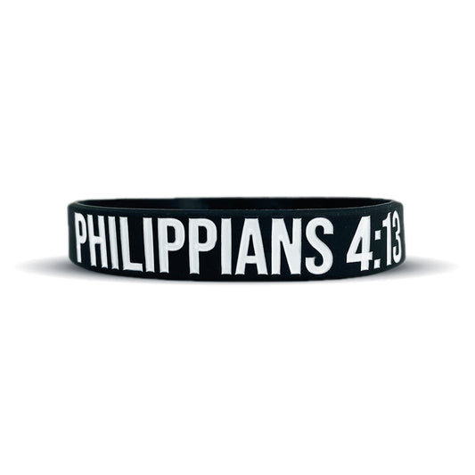 PHILIPPIANS 4:13 VERSE Wristband - Southern Grace Creations