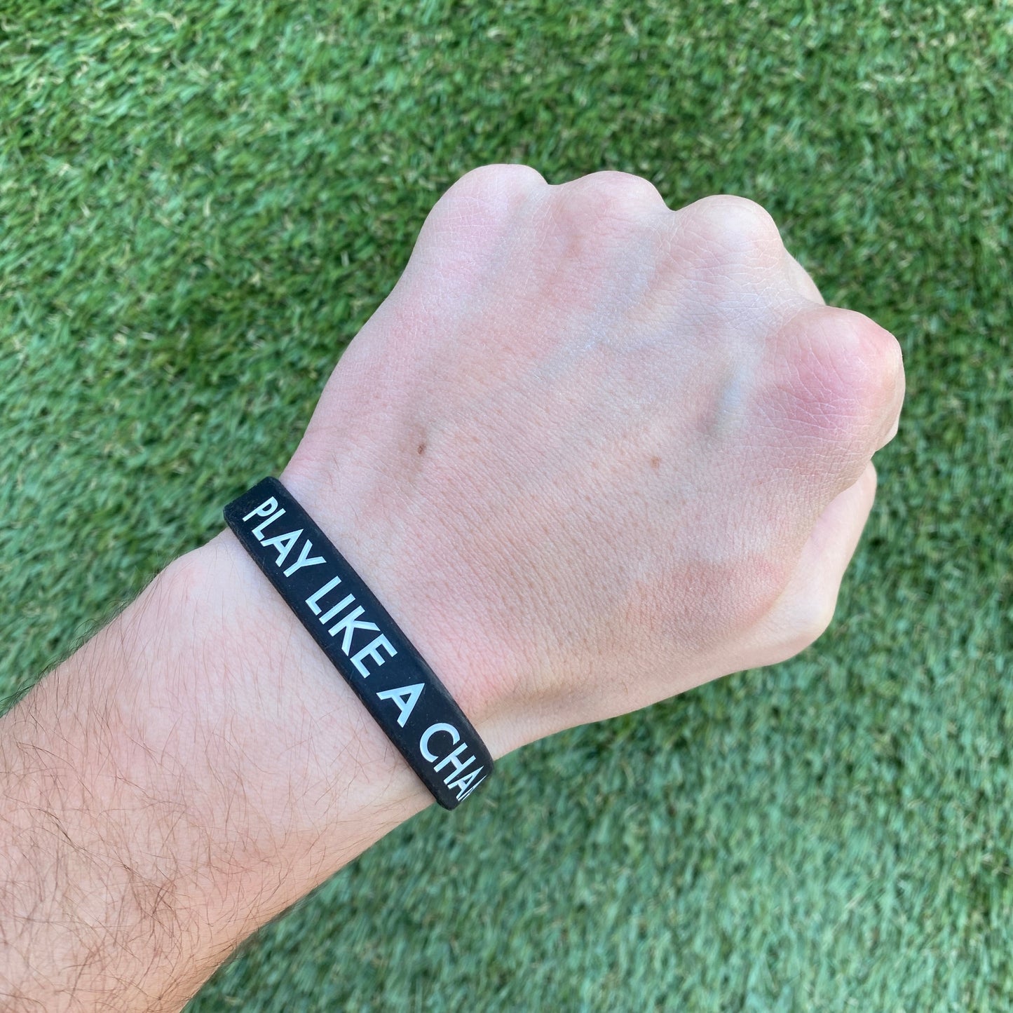 PLAY LIKE A CHAMPION Wristband - Southern Grace Creations
