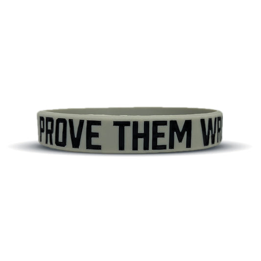 PROVE THEM WRONG Wristband - Southern Grace Creations