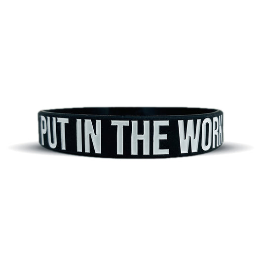 PUT IN THE WORK Wristband - Southern Grace Creations
