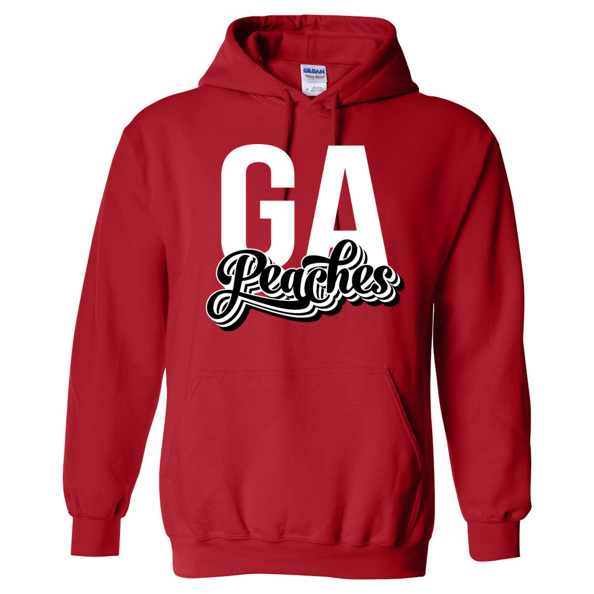 Peaches - GA Peaches Script Stacked Retro (Tee/Tank/Drifit/Hoodie/Sweatshirt)