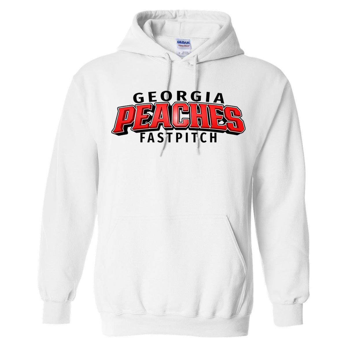 Peaches - Georgia Peaches Bronzier Curved Fastpitch Shadow (Tee/Tank/Drifit/Hoodie/Sweatshirt)