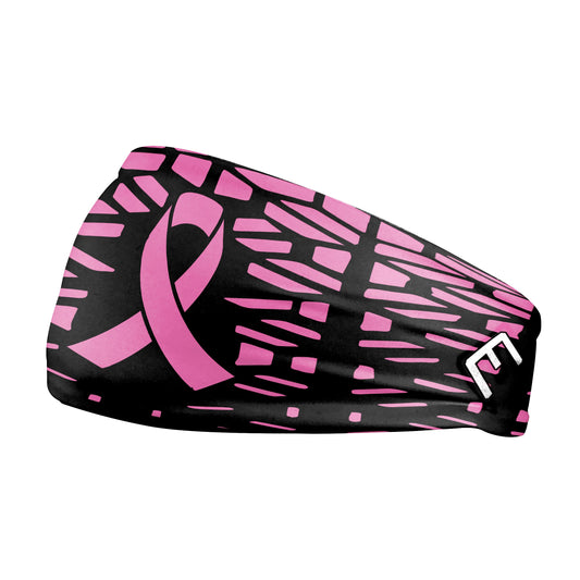 Pink Honeycomb Breast Cancer Headband - Southern Grace Creations